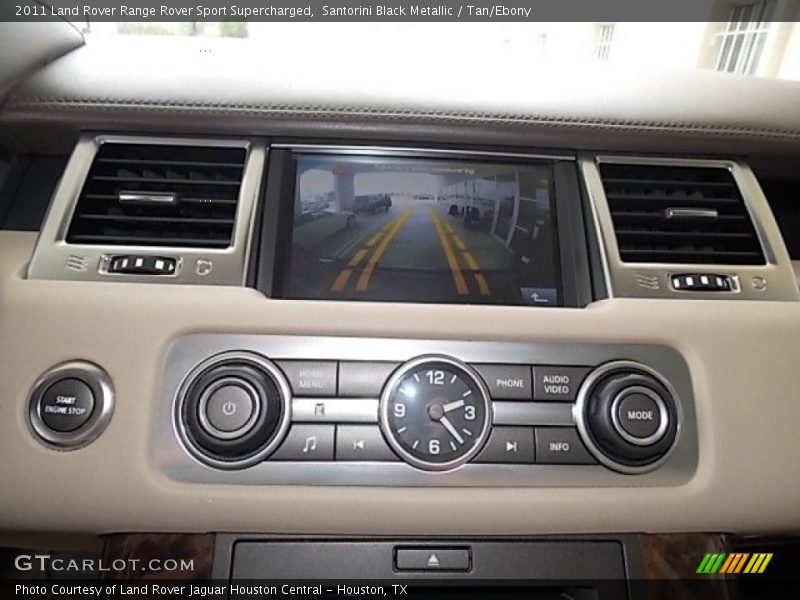 Santorini Black Metallic / Tan/Ebony 2011 Land Rover Range Rover Sport Supercharged