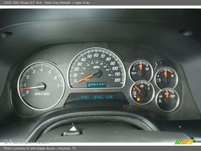 Steel Grey Metallic / Light Gray 2005 GMC Envoy SLT 4x4