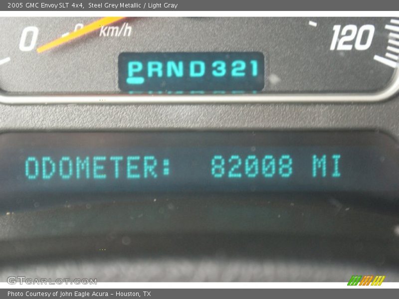 Steel Grey Metallic / Light Gray 2005 GMC Envoy SLT 4x4