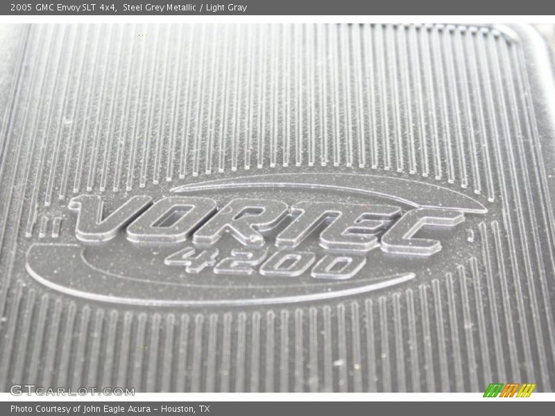 Steel Grey Metallic / Light Gray 2005 GMC Envoy SLT 4x4