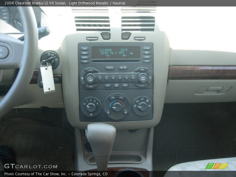 Light Driftwood Metallic / Neutral 2004 Chevrolet Malibu LS V6 Sedan