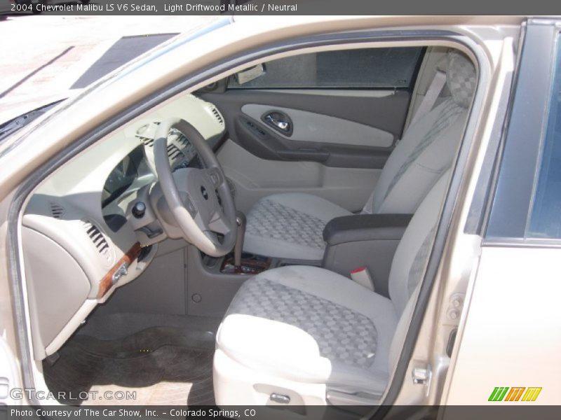 Light Driftwood Metallic / Neutral 2004 Chevrolet Malibu LS V6 Sedan