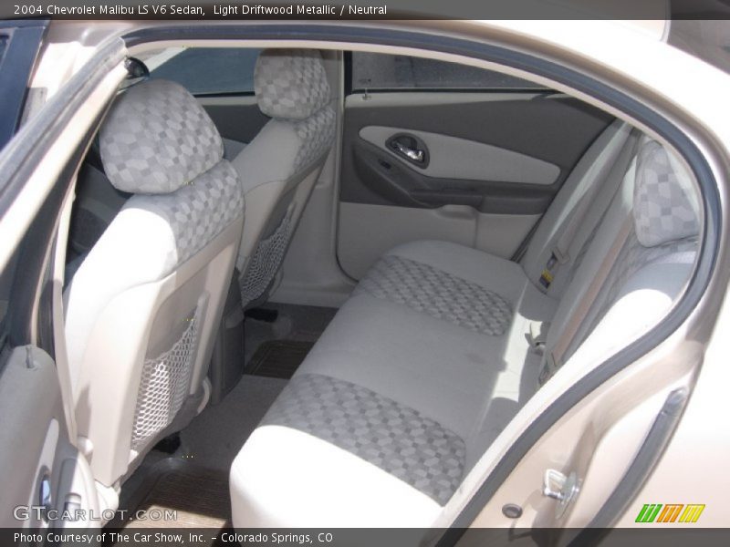 Light Driftwood Metallic / Neutral 2004 Chevrolet Malibu LS V6 Sedan
