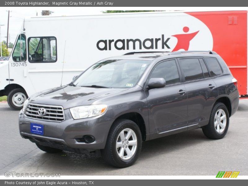 Magnetic Gray Metallic / Ash Gray 2008 Toyota Highlander