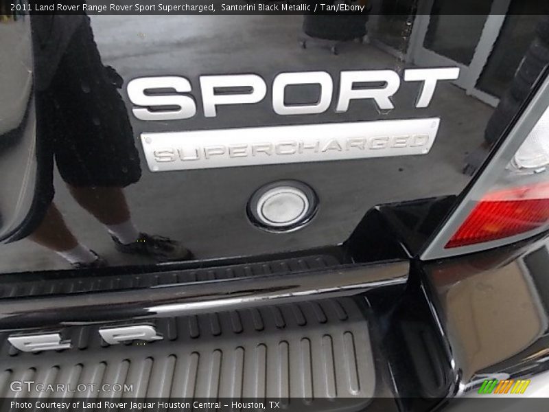 Santorini Black Metallic / Tan/Ebony 2011 Land Rover Range Rover Sport Supercharged