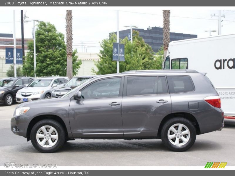 Magnetic Gray Metallic / Ash Gray 2008 Toyota Highlander