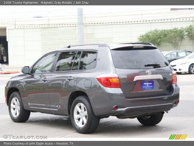 Magnetic Gray Metallic / Ash Gray 2008 Toyota Highlander
