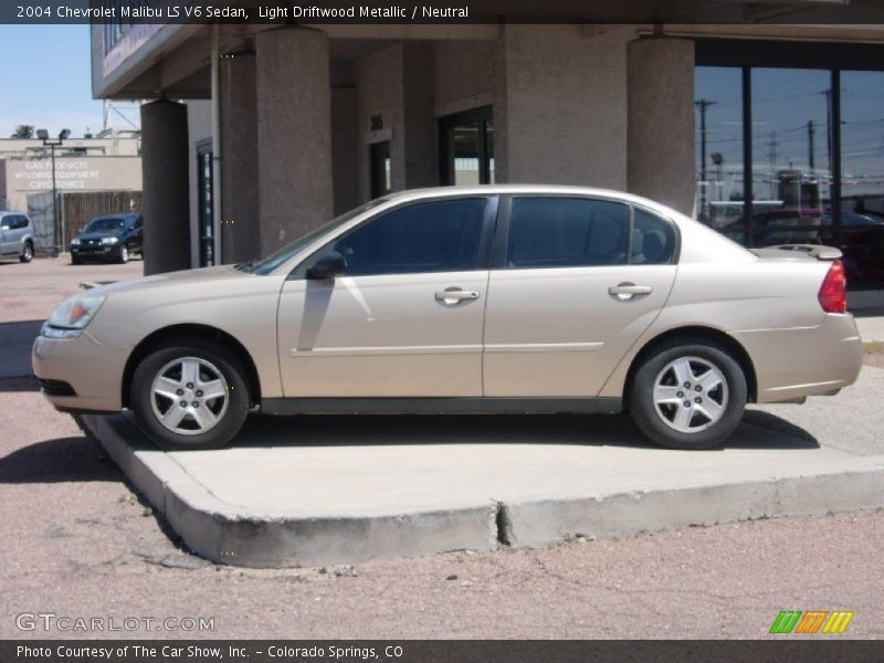 Light Driftwood Metallic / Neutral 2004 Chevrolet Malibu LS V6 Sedan