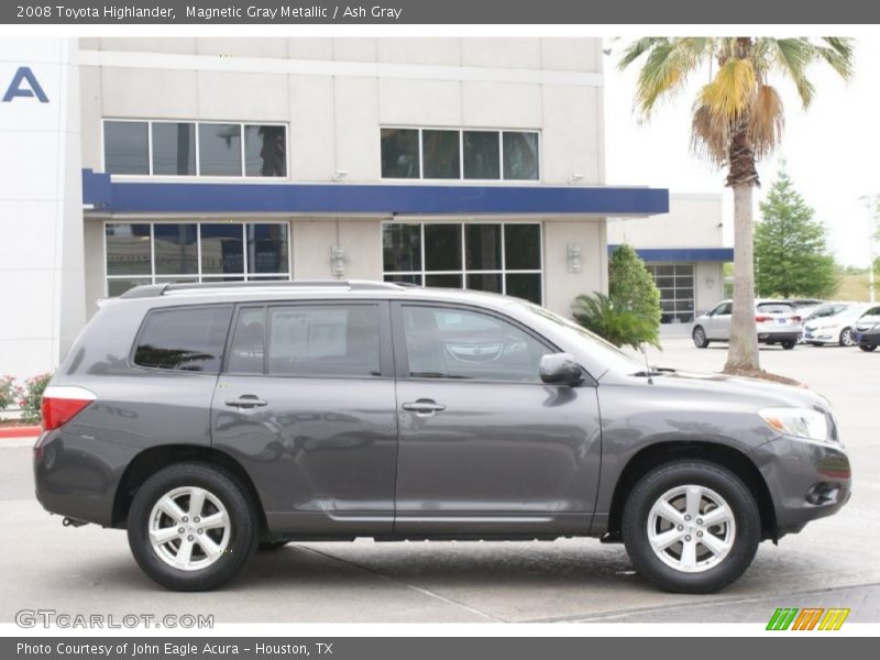 Magnetic Gray Metallic / Ash Gray 2008 Toyota Highlander