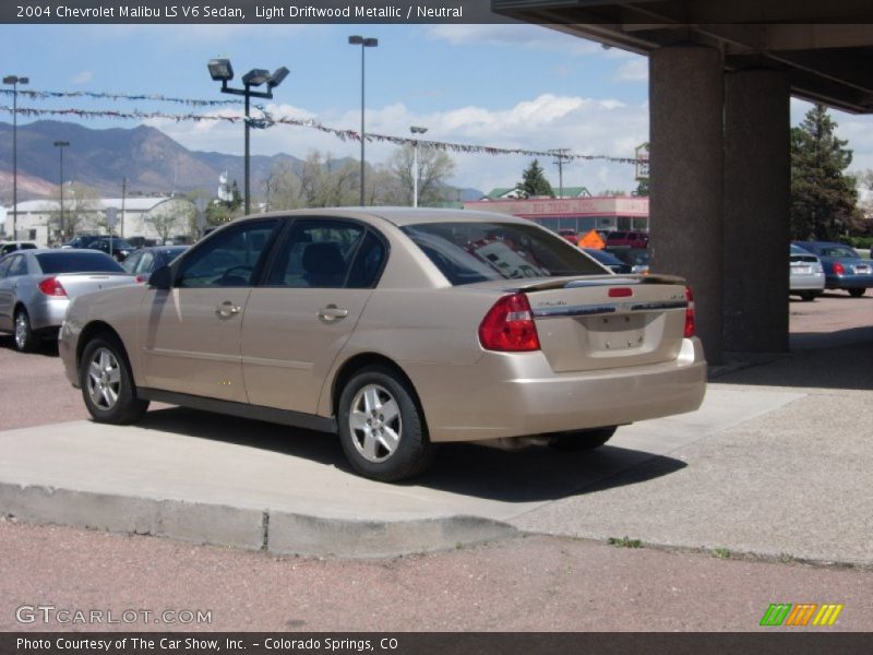 Light Driftwood Metallic / Neutral 2004 Chevrolet Malibu LS V6 Sedan