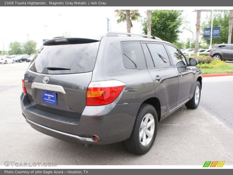 Magnetic Gray Metallic / Ash Gray 2008 Toyota Highlander