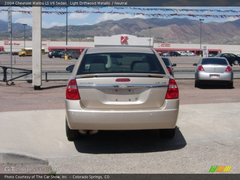 Light Driftwood Metallic / Neutral 2004 Chevrolet Malibu LS V6 Sedan