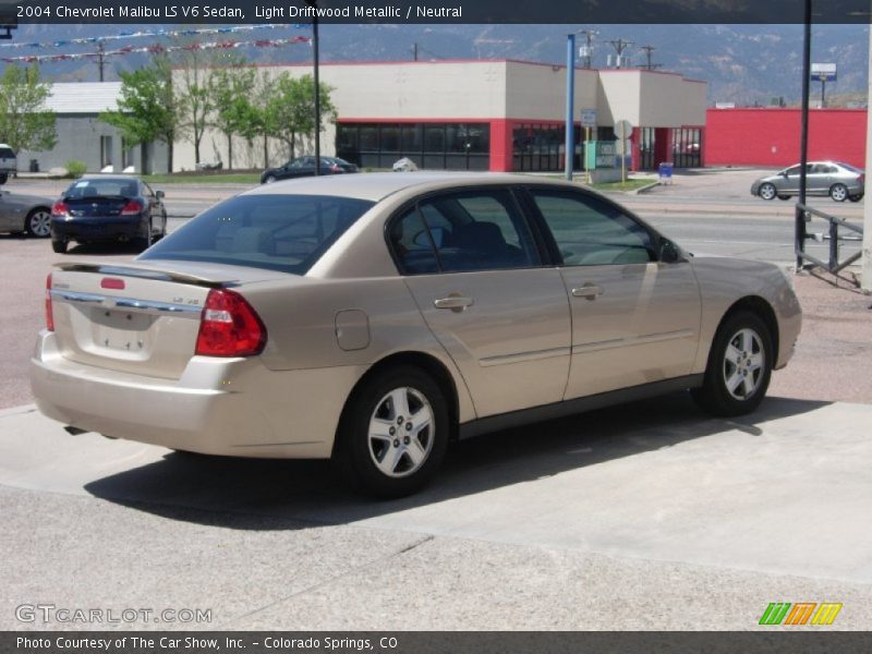 Light Driftwood Metallic / Neutral 2004 Chevrolet Malibu LS V6 Sedan