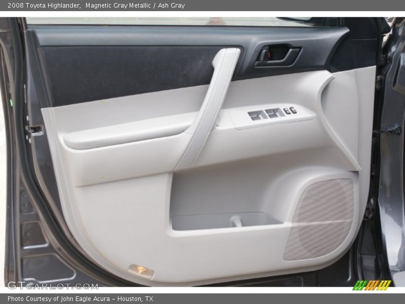 Magnetic Gray Metallic / Ash Gray 2008 Toyota Highlander