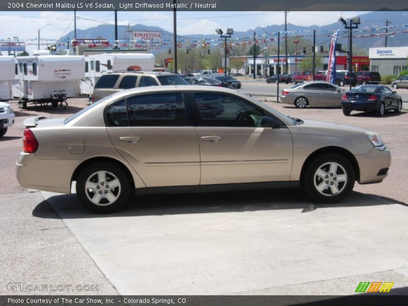 Light Driftwood Metallic / Neutral 2004 Chevrolet Malibu LS V6 Sedan