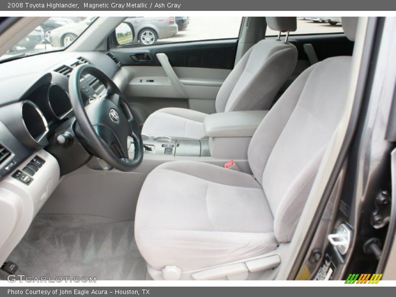 Magnetic Gray Metallic / Ash Gray 2008 Toyota Highlander