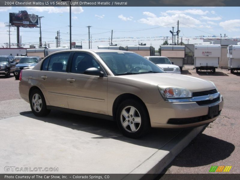 Light Driftwood Metallic / Neutral 2004 Chevrolet Malibu LS V6 Sedan