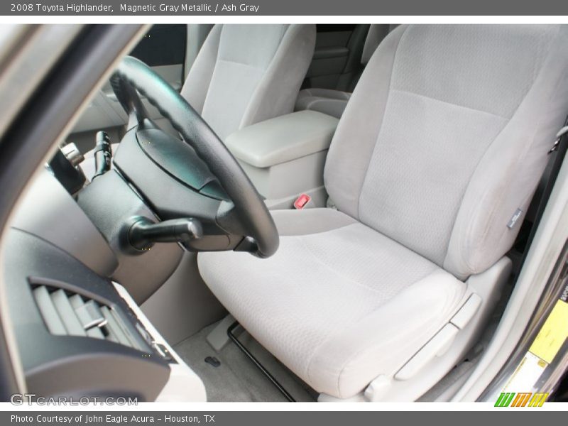 Magnetic Gray Metallic / Ash Gray 2008 Toyota Highlander