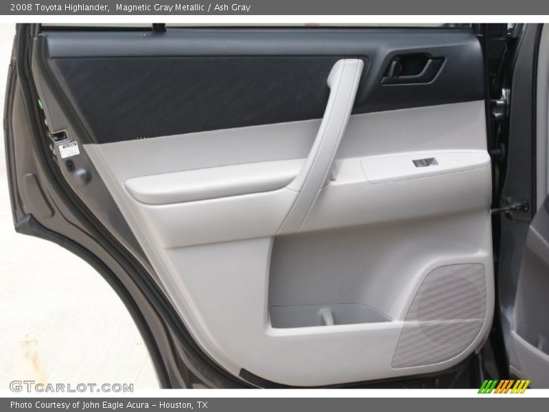Magnetic Gray Metallic / Ash Gray 2008 Toyota Highlander