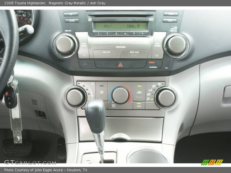 Magnetic Gray Metallic / Ash Gray 2008 Toyota Highlander