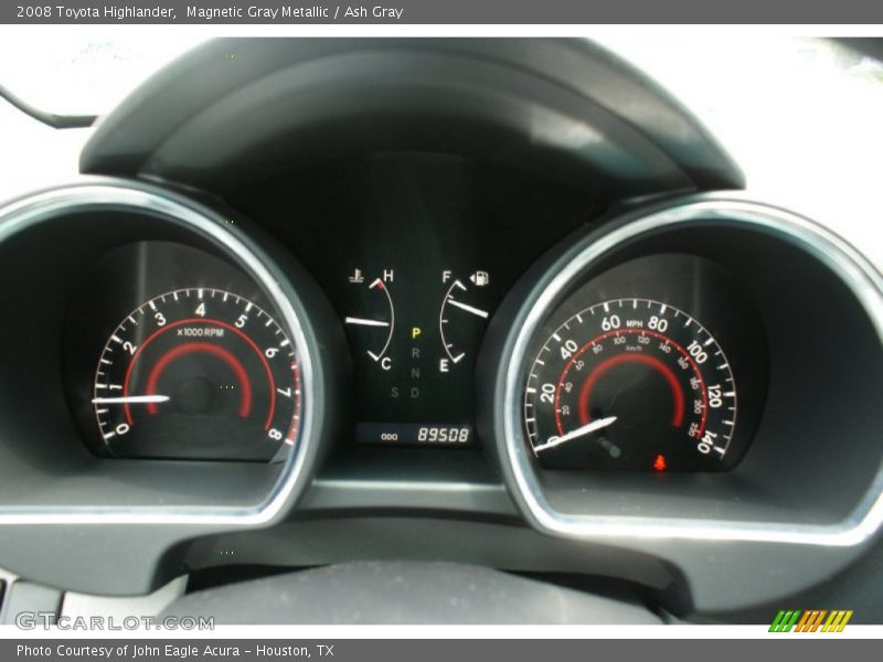 Magnetic Gray Metallic / Ash Gray 2008 Toyota Highlander