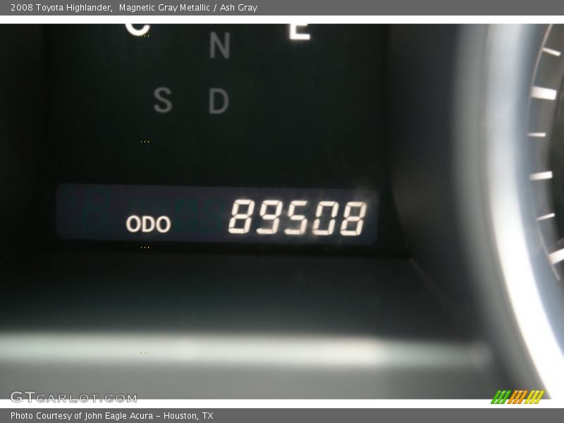 Magnetic Gray Metallic / Ash Gray 2008 Toyota Highlander