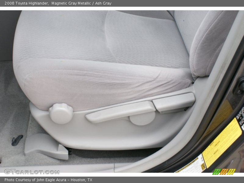 Magnetic Gray Metallic / Ash Gray 2008 Toyota Highlander