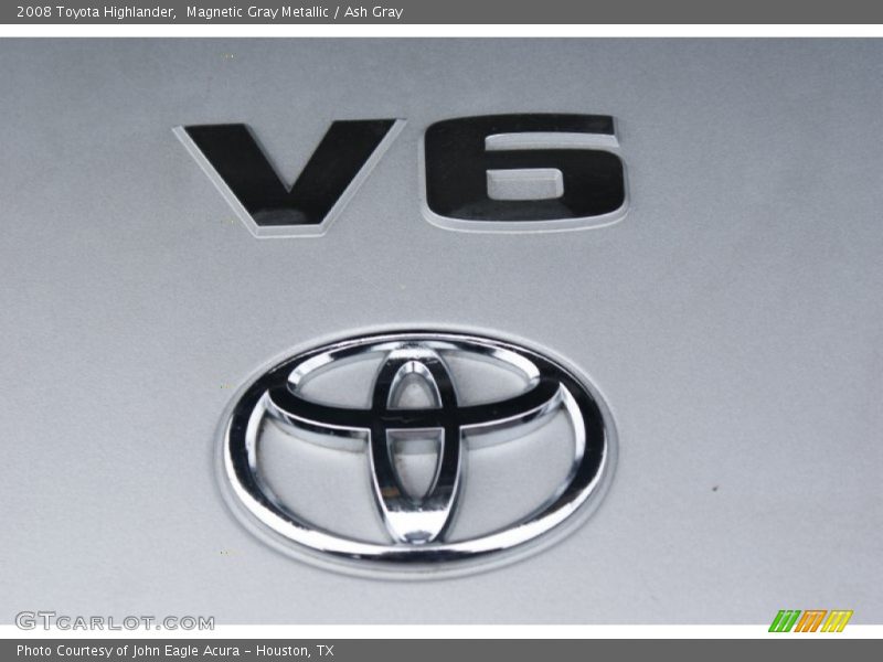 Magnetic Gray Metallic / Ash Gray 2008 Toyota Highlander
