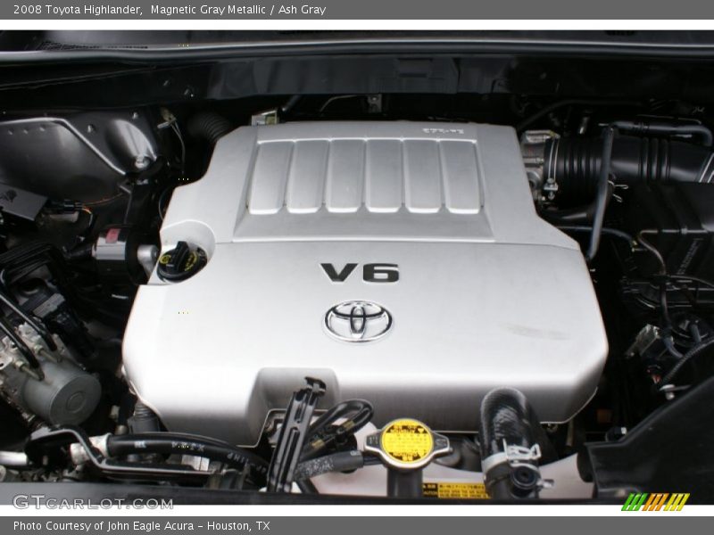Magnetic Gray Metallic / Ash Gray 2008 Toyota Highlander