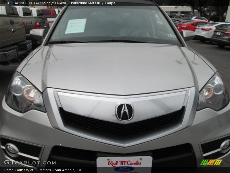 Palladium Metallic / Taupe 2012 Acura RDX Technology SH-AWD