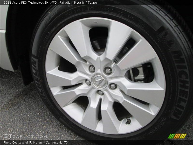 Palladium Metallic / Taupe 2012 Acura RDX Technology SH-AWD