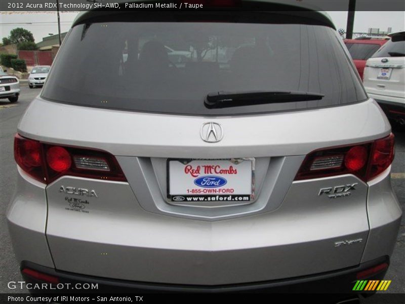 Palladium Metallic / Taupe 2012 Acura RDX Technology SH-AWD