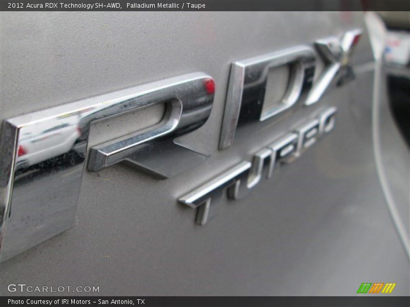 Palladium Metallic / Taupe 2012 Acura RDX Technology SH-AWD