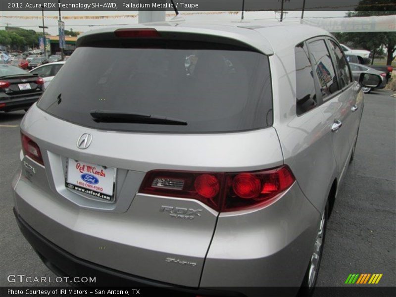 Palladium Metallic / Taupe 2012 Acura RDX Technology SH-AWD