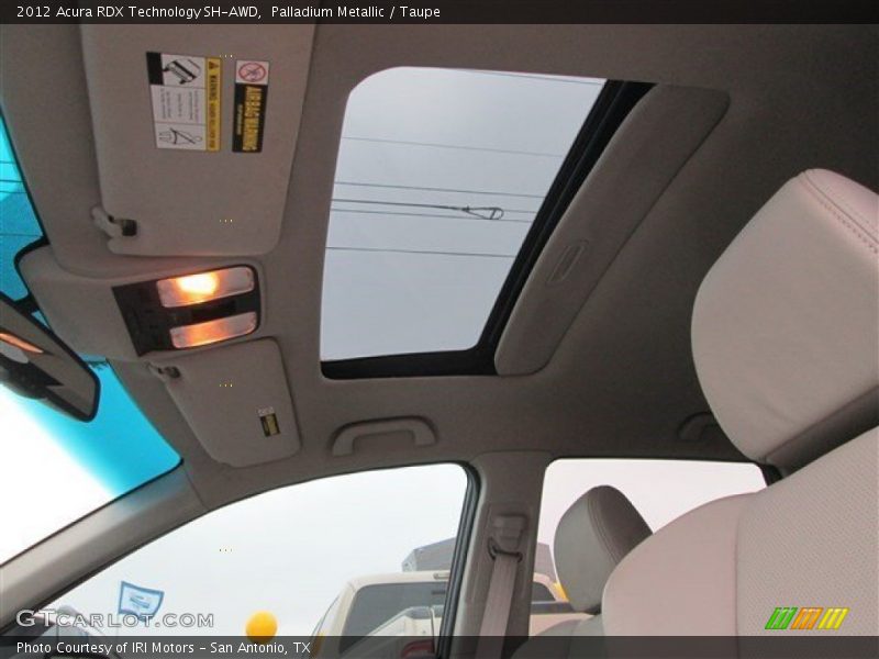 Palladium Metallic / Taupe 2012 Acura RDX Technology SH-AWD