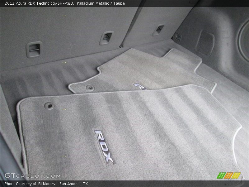 Palladium Metallic / Taupe 2012 Acura RDX Technology SH-AWD