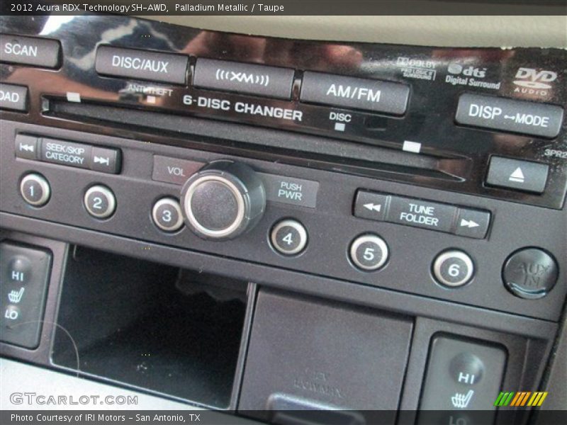 Palladium Metallic / Taupe 2012 Acura RDX Technology SH-AWD