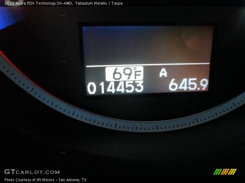 Palladium Metallic / Taupe 2012 Acura RDX Technology SH-AWD