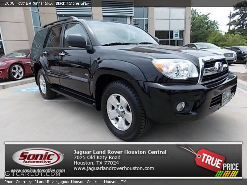Black / Stone Gray 2008 Toyota 4Runner SR5