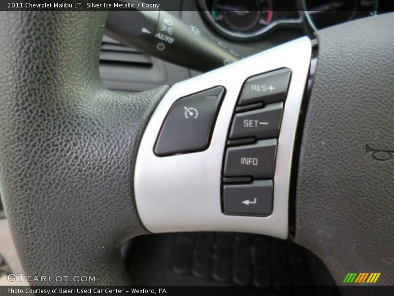 Silver Ice Metallic / Ebony 2011 Chevrolet Malibu LT