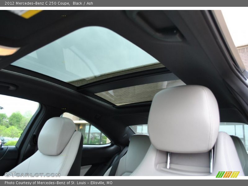 Black / Ash 2012 Mercedes-Benz C 250 Coupe