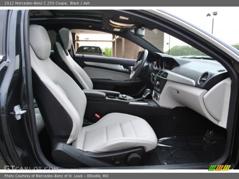 Black / Ash 2012 Mercedes-Benz C 250 Coupe