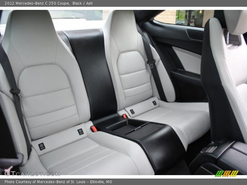 Black / Ash 2012 Mercedes-Benz C 250 Coupe