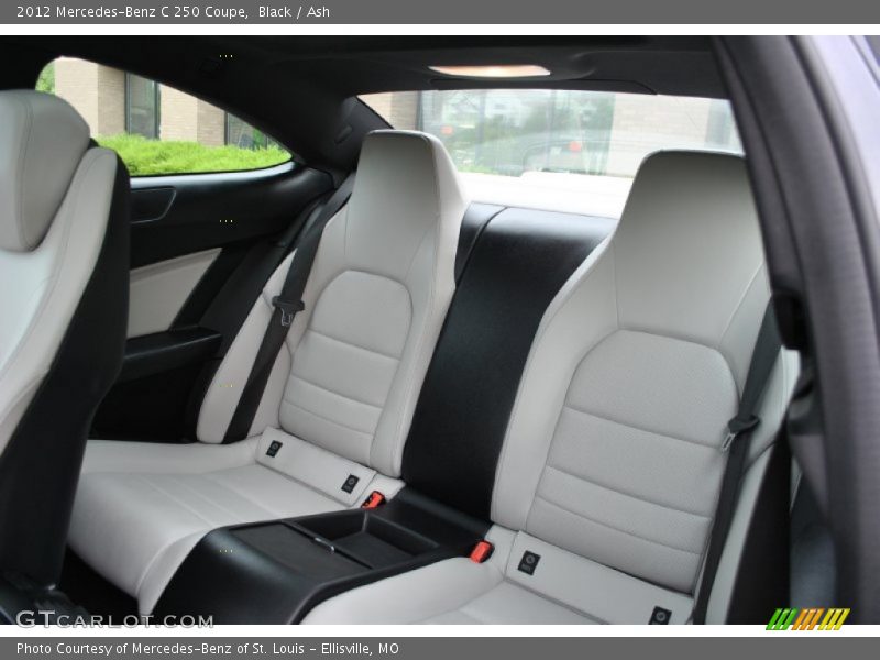 Black / Ash 2012 Mercedes-Benz C 250 Coupe