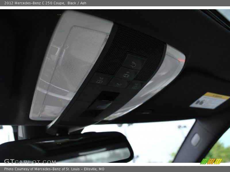 Black / Ash 2012 Mercedes-Benz C 250 Coupe