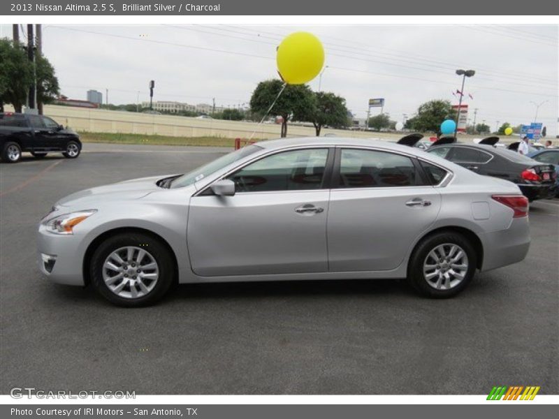 Brilliant Silver / Charcoal 2013 Nissan Altima 2.5 S