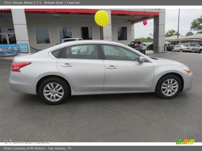 Brilliant Silver / Charcoal 2013 Nissan Altima 2.5 S