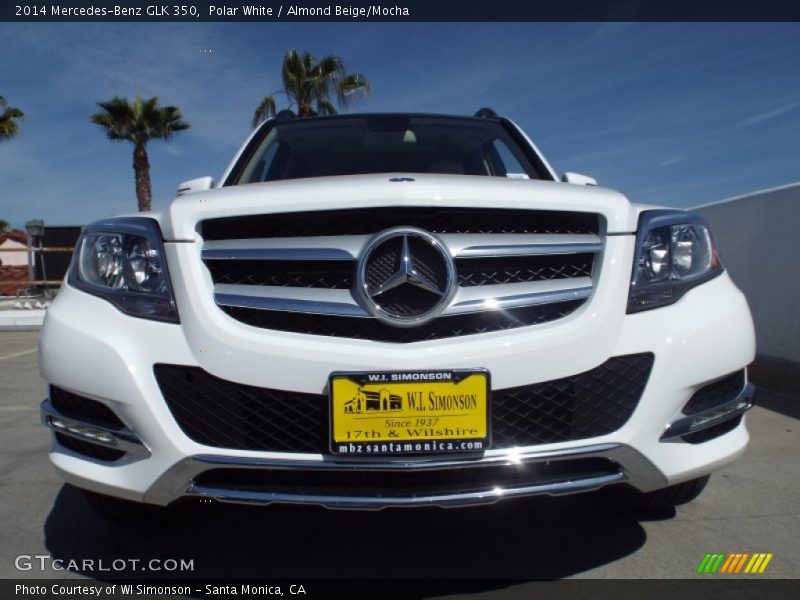Polar White / Almond Beige/Mocha 2014 Mercedes-Benz GLK 350