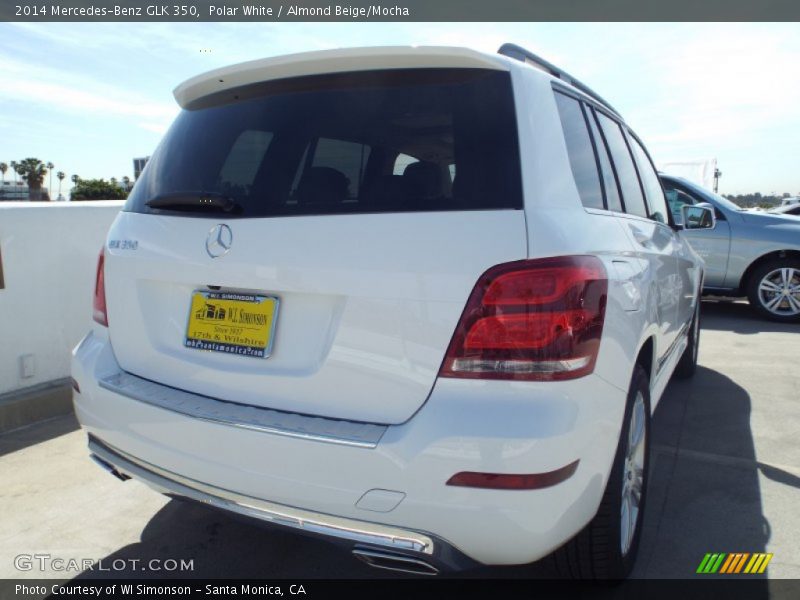 Polar White / Almond Beige/Mocha 2014 Mercedes-Benz GLK 350