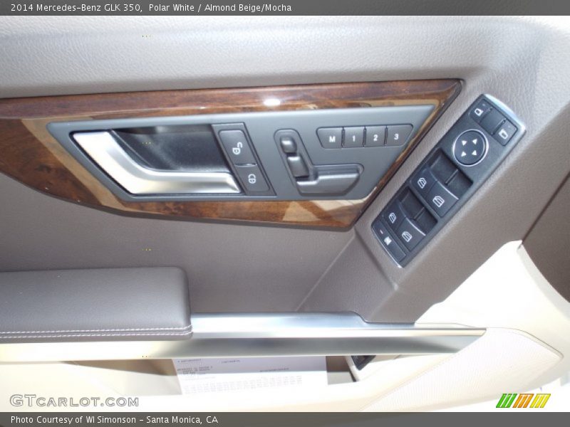Polar White / Almond Beige/Mocha 2014 Mercedes-Benz GLK 350